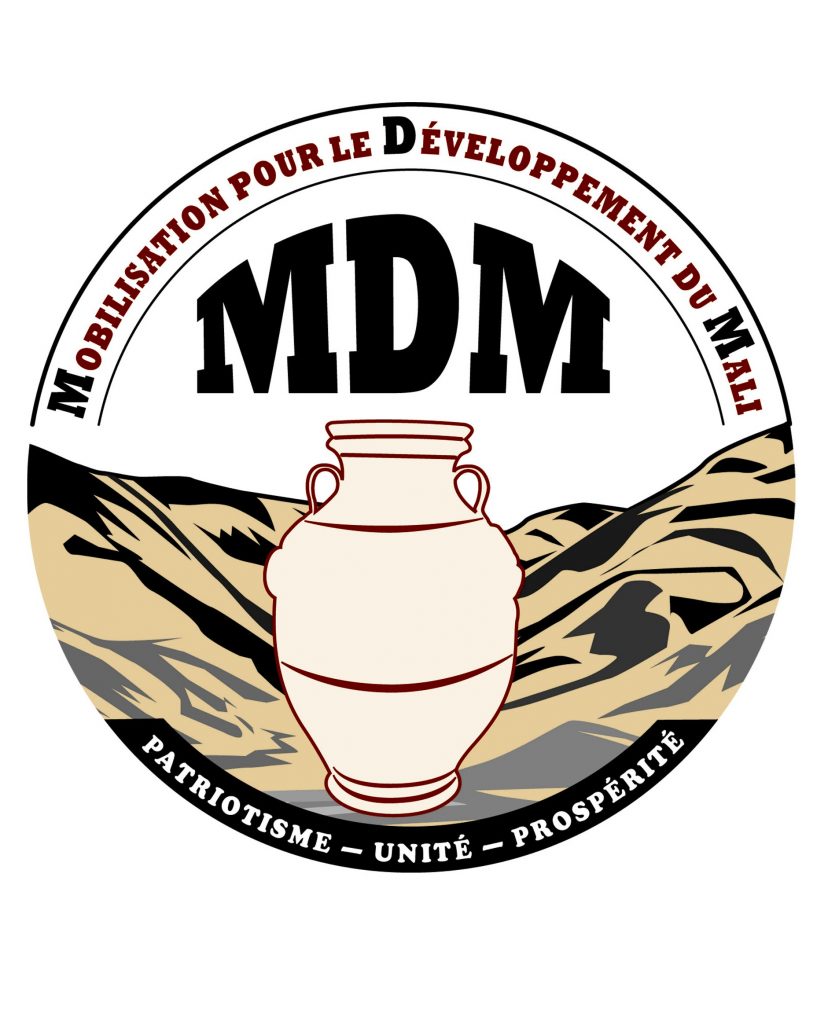 Logo de la MDM Mobilisation pour le Développement du Mali
